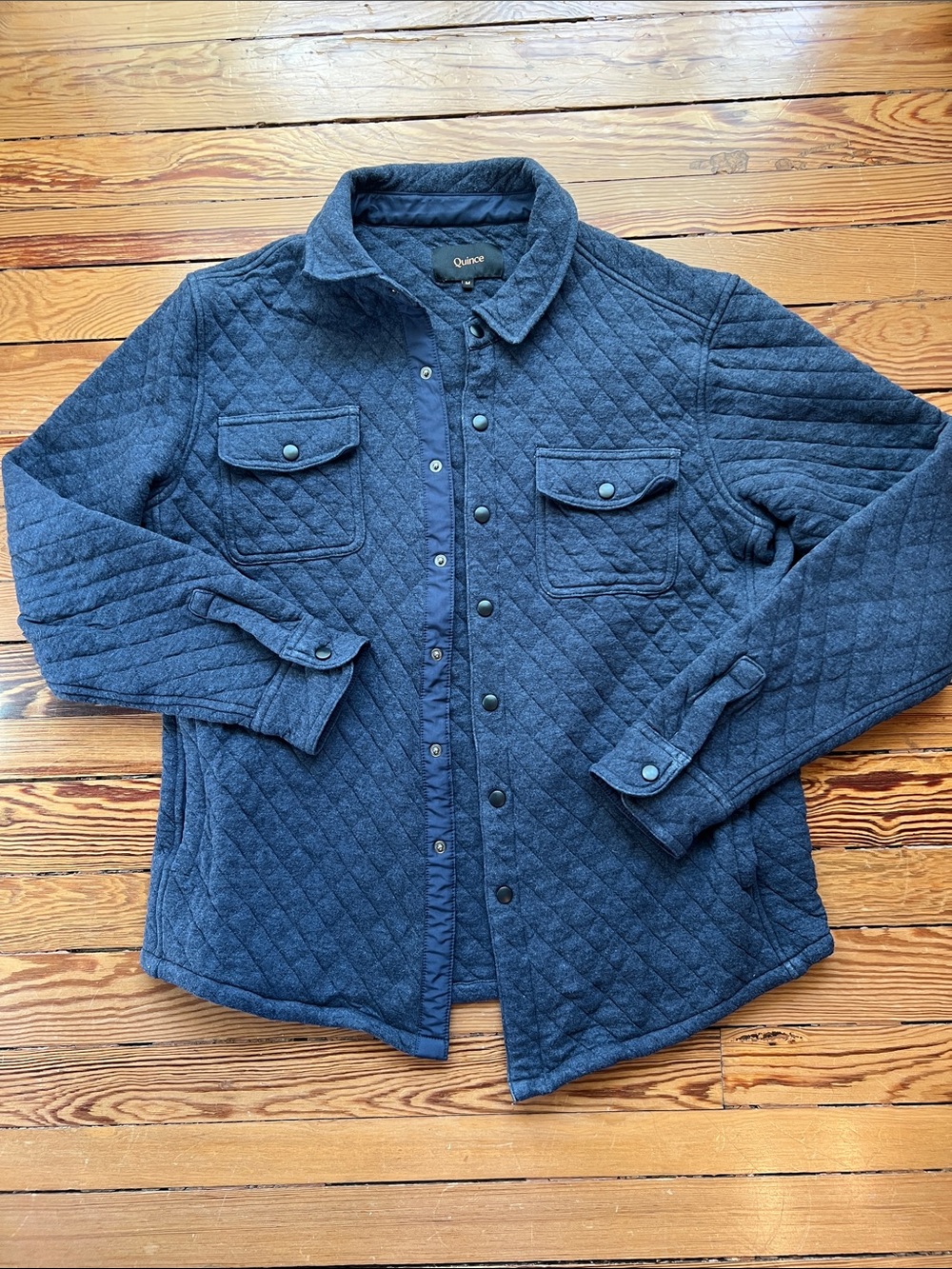 Quince Quilted CPO Shirt Jacket